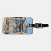 魚釣りポーランド人の荷物のラベル ラゲッジタグ (正面横)