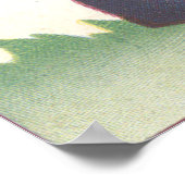 魚釣りポールフィッシュカントリーボーイバレンタイン ポスター (角)