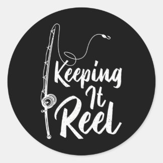 魚釣りポール保のitリールのジョークおもしろい魚 ラウンドシール
