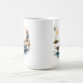 魚釣りマググ コーヒーマグカップ (中央)