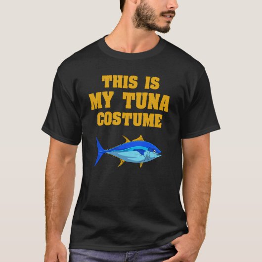 魚釣りマグロの衣装漁師アングラフィッシャー・サルタ Tシャツ (正面)