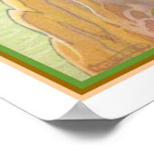 「魚釣りマーメイド」アールデコプリントca. 1928 ポスター (角)