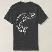 魚釣りムスキー2 Tシャツ (デザイン正面)