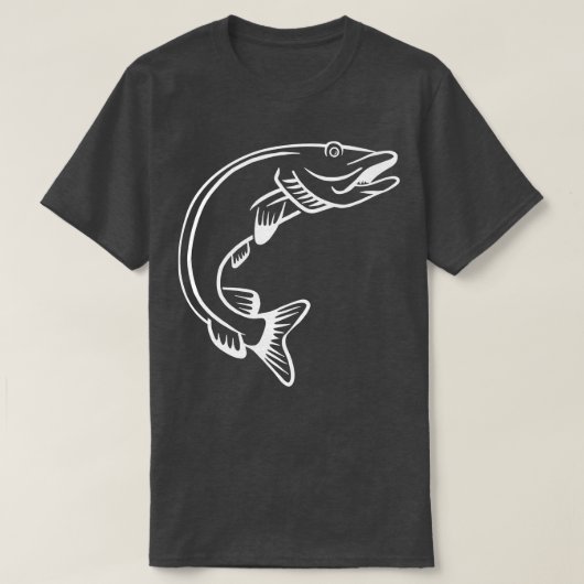 魚釣りムスキー2 Tシャツ (デザイン正面)