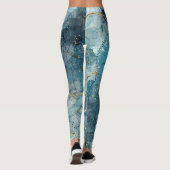 魚釣りモチベーション| Marlin fish |常に表示される レギンス (裏面)