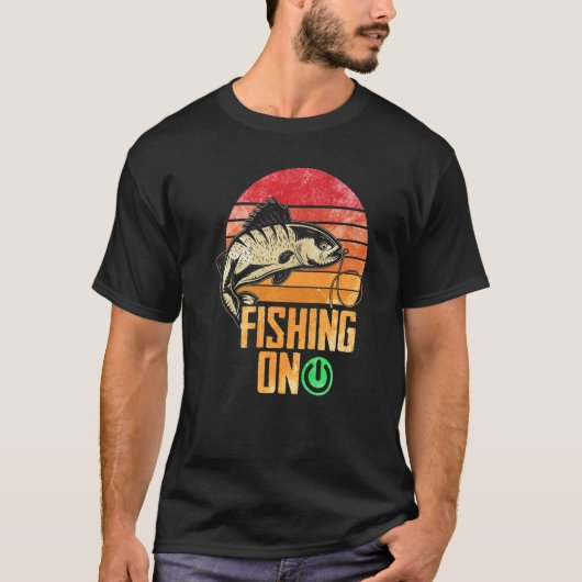 魚釣りモード Tシャツ (正面)