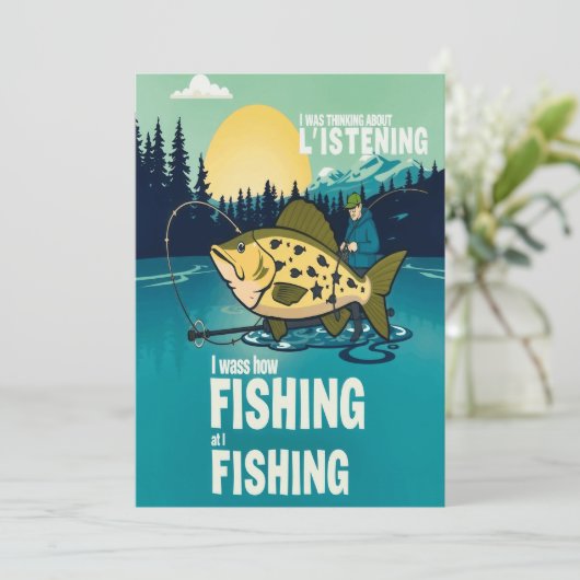魚釣りユーモアのある冒険 招待状 (スタンド正面)