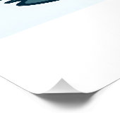 魚釣りライフサインとバッジ ポスター (コーナー)