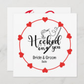 魚釣りラバーズフックオンユー結婚ズ セーブザデート (正面/裏面)