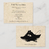 魚釣りラバーズホテルアコモデーションエンクロージャカード エンクロージャーカード (正面/裏面)