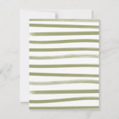 魚釣りリールバースデーパーティークローセライン招待状 招待状 (裏面)