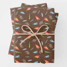 魚釣りルアオンダークブラウン