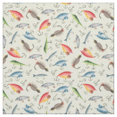 魚釣りルアオンライトイエロー ファブリック (見本)