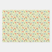 魚釣りルアオンライトイエロー ラッピングペーパーシート (正面2)