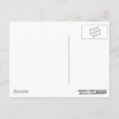 魚釣りルアーハッピーバースデー ポストカード (裏面)