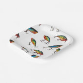 魚釣りルアーパターン ペーパープレート (傾斜あり)