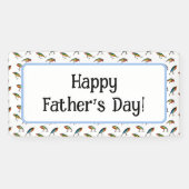 魚釣りルアーパターン 横断幕 (横)