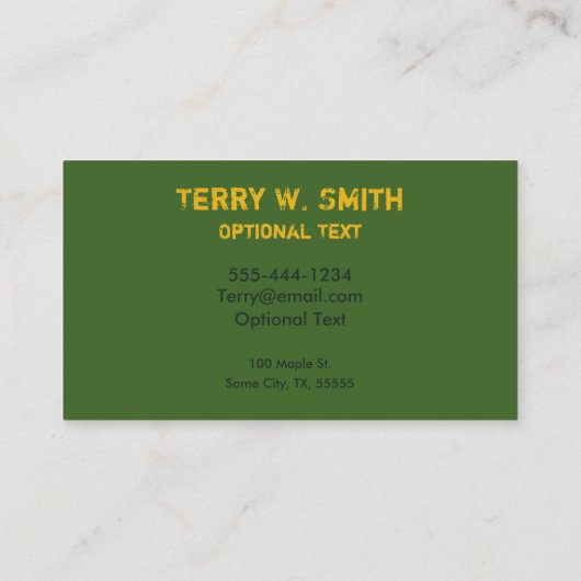 魚釣りルアービジネスカード 名刺 (裏面)