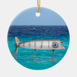 魚釣りルアー「もう一つの良い魚釣り年」 セラミックオーナメント