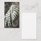 魚釣りルアー-フライ釣り釣り釣り釣り釣り針 名刺 (正面/裏面)