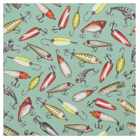 魚釣りルア ファブリック (見本)