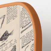 魚釣りルスニュースプリント広告ズ ピックルボールラケット (左詳細)