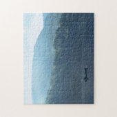 魚釣りレイクホワイトマウンテンズニューハンプシャーパズル ジグソーパズル (縦)