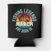 魚釣りレジェン生まれズは3月 缶クーラー (正面)