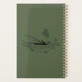 魚釣りログブック魚釣り日記漁師 プランナー手帳 (裏面)