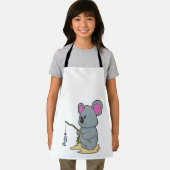 魚釣りロッド&フィッシュでコアラ エプロン (インサイチュ)