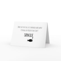 魚釣りヴァレンティーンズデイカード