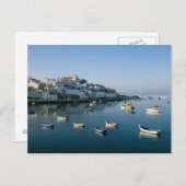 魚釣りヴィレッジオブフェラグド（ポルトガル、アルガルヴ） 2 ポストカード (正面/裏面)