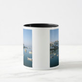 魚釣りヴィレッジオブフェラグド（ポルトガル、アルガルヴ） 2 マグカップ (中央)