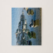 魚釣りヴィレッジオブフェラーグド,アルガルヴェ,ポルトガル ジグソーパズル (縦)