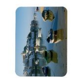 魚釣りヴィレッジオブフェラーグド，アルガルヴェ，ポルトガル マグネット (縦)