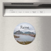 魚釣りヴィレッジレーヌロフォテン諸島 マグネット (インサイチュ (食洗機))