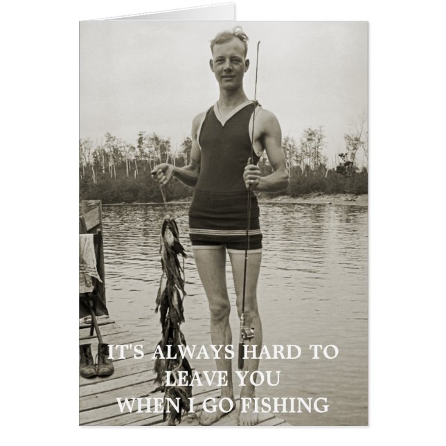 魚釣りヴィンテージ離れ写真懸命 (正面)