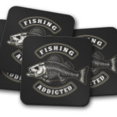 魚釣り中毒コースター | 魚のコルクコースターセット コースター