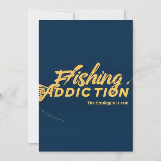 魚釣り中毒：ストラリグルを受け入れる！ 招待状 (正面)