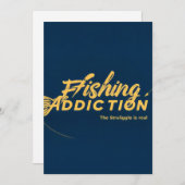 魚釣り中毒：ストラリグルを受け入れる！ 招待状 (正面/裏面)