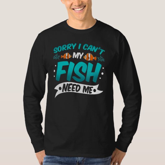 魚釣り人紡績船船魚釣りアクアリオ Tシャツ (正面)