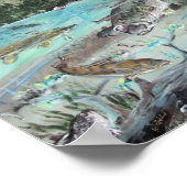 魚釣り付きパパ ポスター (角)