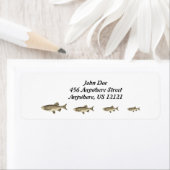 魚釣り住所 シール (インサイチュ)