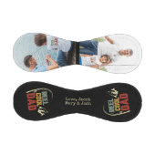 魚釣り写真父の日 野球ボール (パネル)