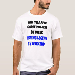魚釣り凡例航空交通制御装置 Tシャツ