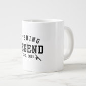 魚釣り凡例2021年制定 ジャンボコーヒーマグカップ (正面右)