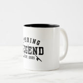 魚釣り凡例2021年制定 ツートーンマグカップ (正面右)