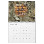 魚釣り動機 |終わっていない カレンダー (1月 2026)