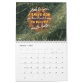 魚釣り動機 |終わっていない カレンダー (1月 2027)