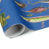 魚釣り包装紙 ラッピングペーパー (ロールコーナー)